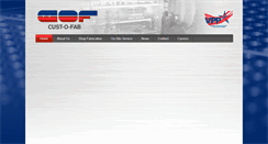 Desktop Screenshot of custofab.com